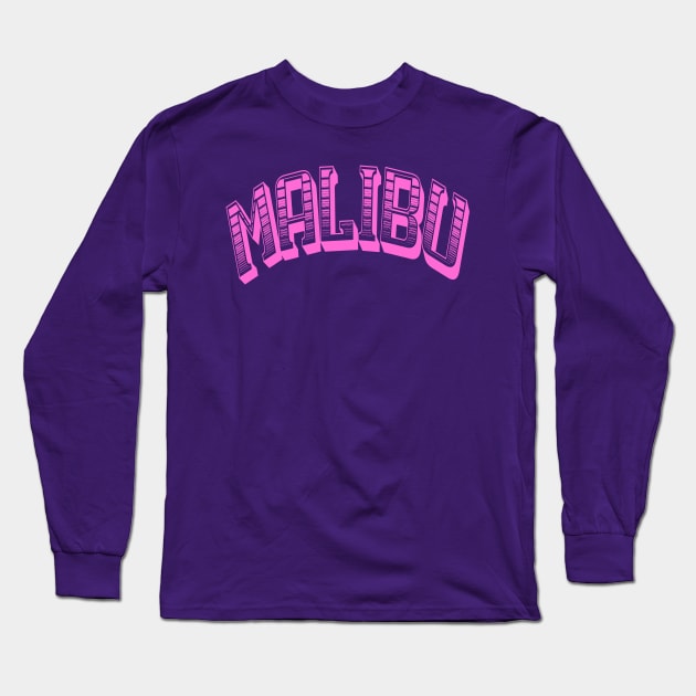 Malibu Long Sleeve T-Shirt by yayor